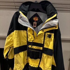 Boulder Gear Jacket Mens Size  XL Windproof Waterproof Zip Solar Lock Outdoor